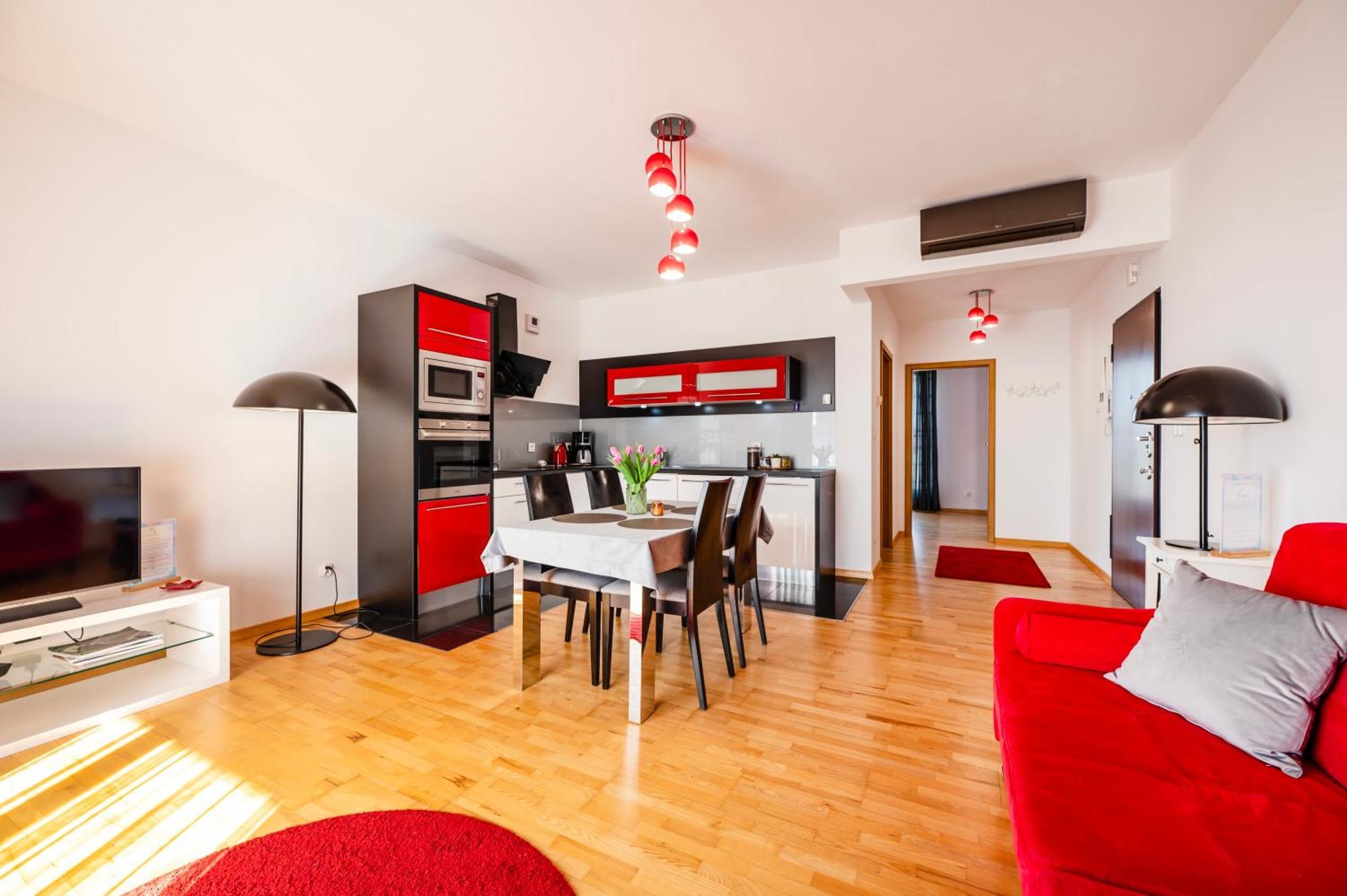 Neapol Parking Gratis Moxy Te&Am Cracow Apartment Krakow Ngoại thất bức ảnh